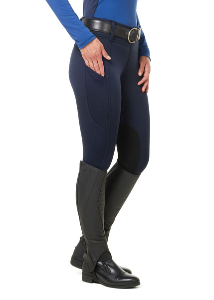 Fleece Lined Criss-Cross Riding Tights, designed with comfort in