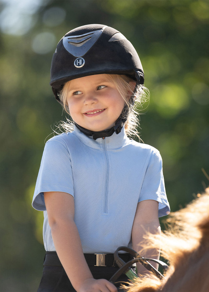 Kids Ice Fil® Lite Short Sleeve Riding Shirt