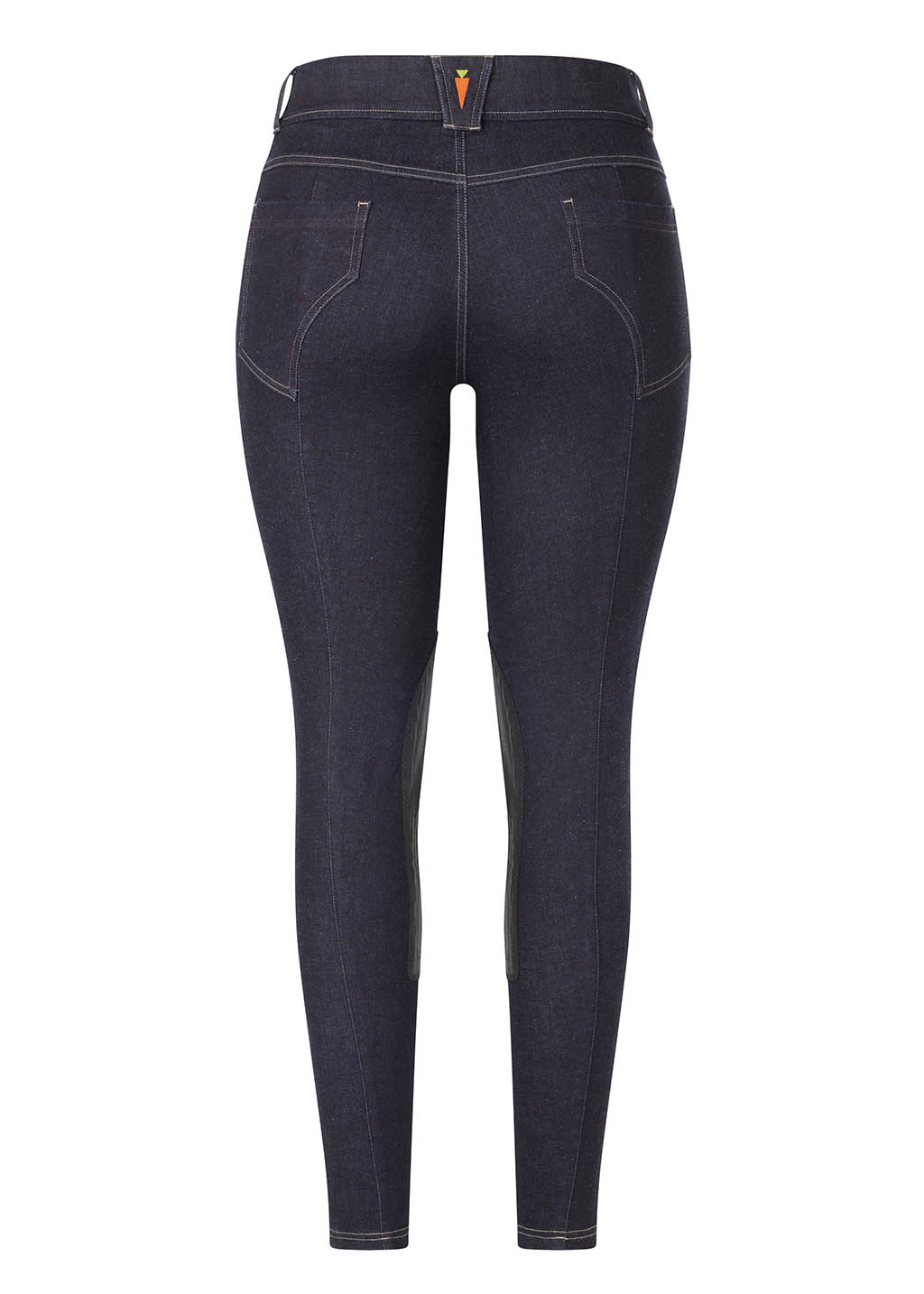 INDIGO::variant::Cozy Rider Denim Knee Patch Breech