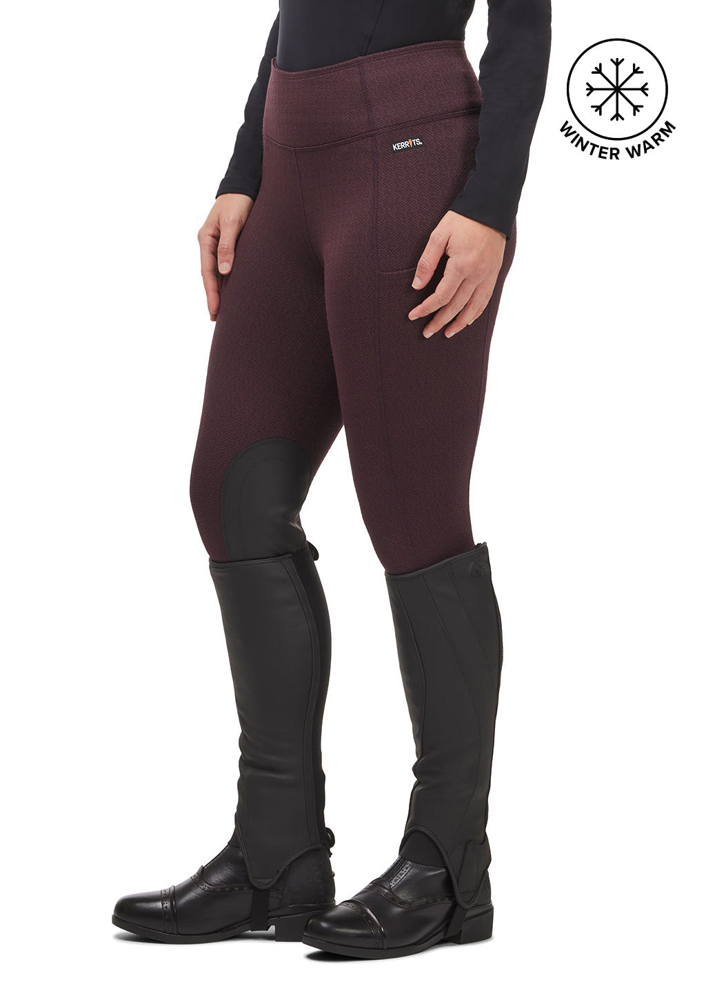 VINEYARD::variant::Fleece Lite II Knee Patch Tight