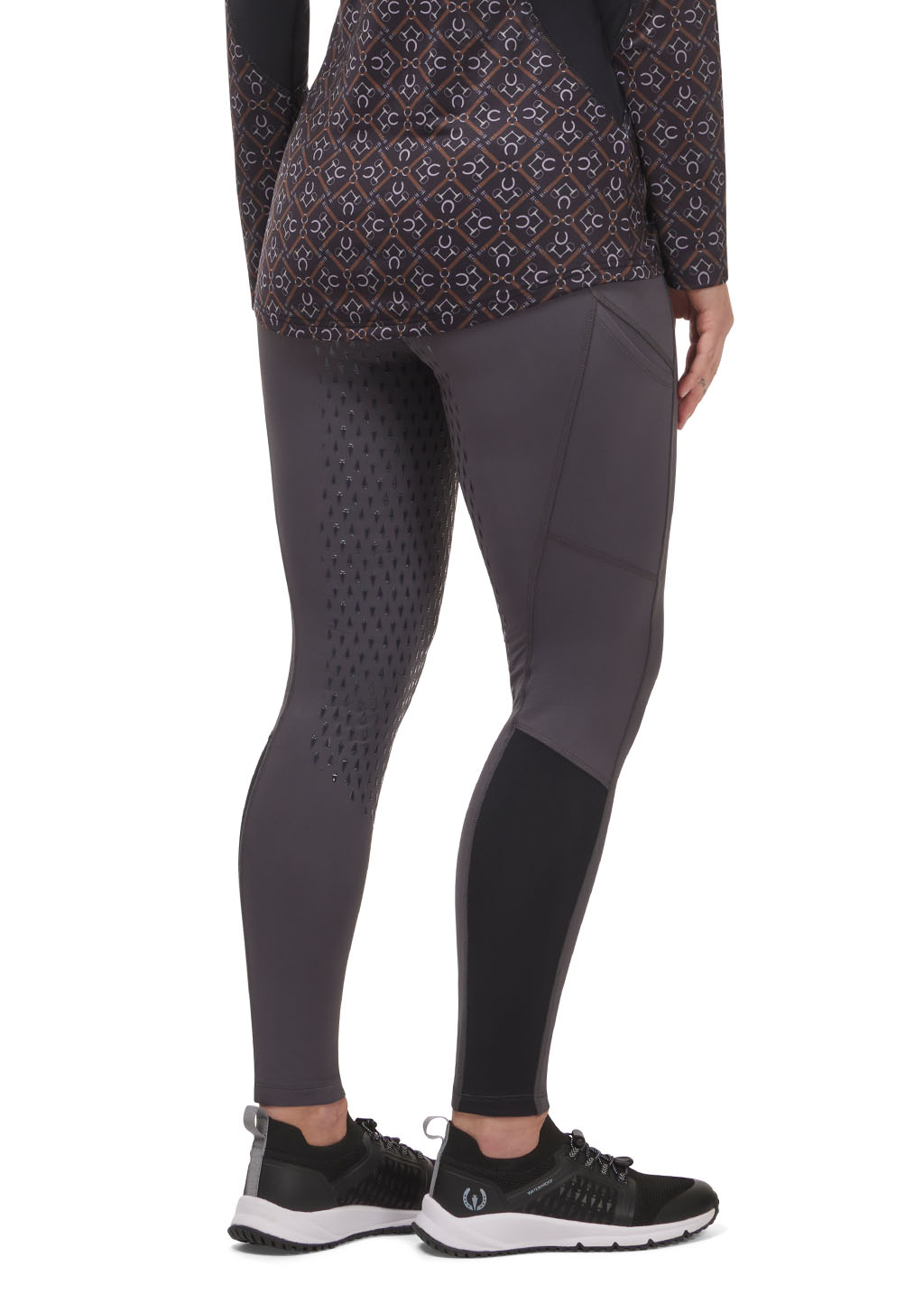 CINDER/ BLACK::variant::Thermo Tech Full Leg Tight