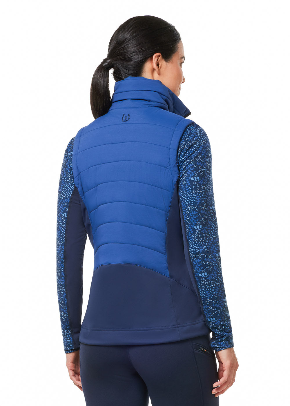 TRUE BLUE::variant::Full Motion Quilted Riding Vest