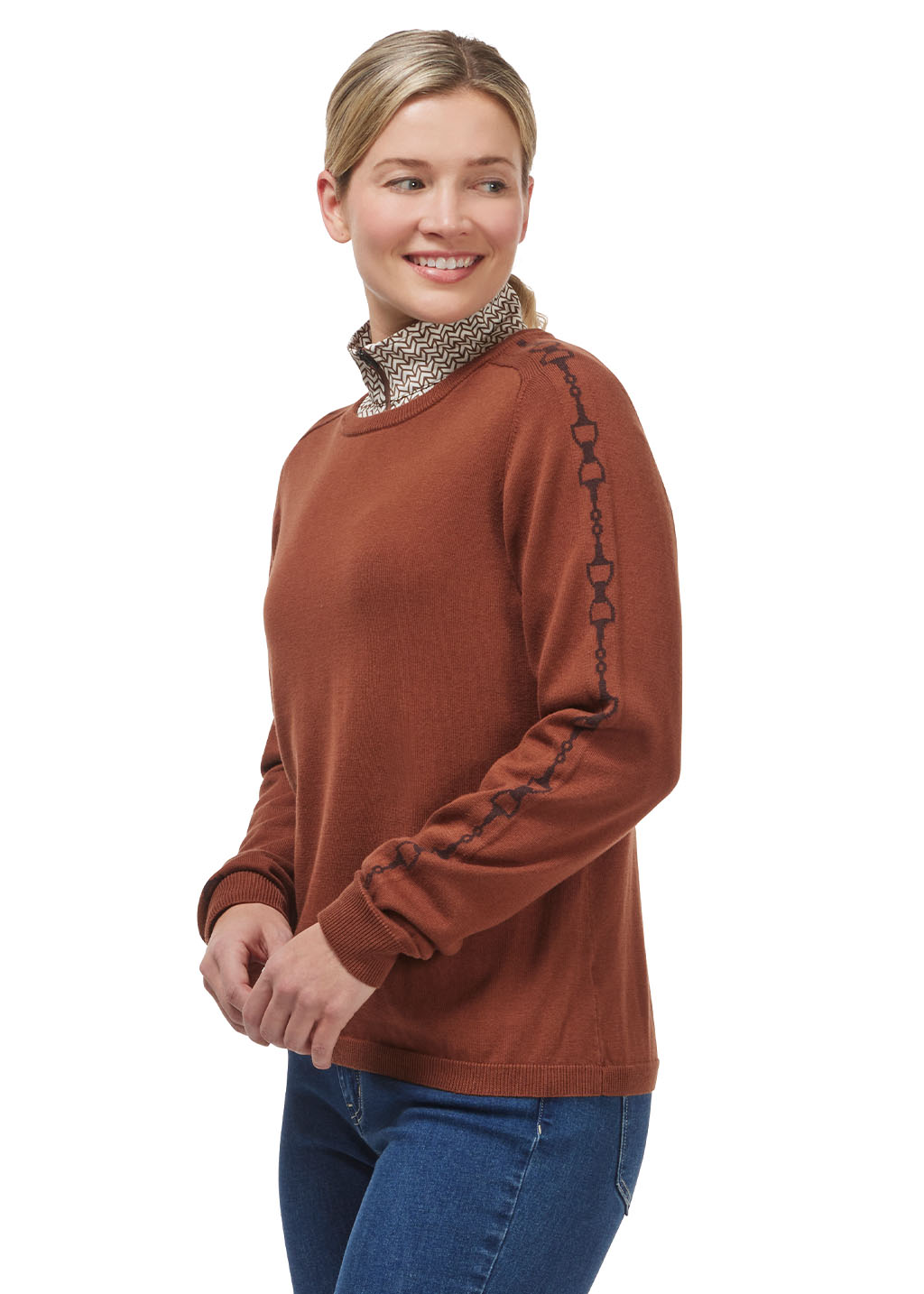 NUTMEG/ SEAL::variant::Snaffle Bits Sweater