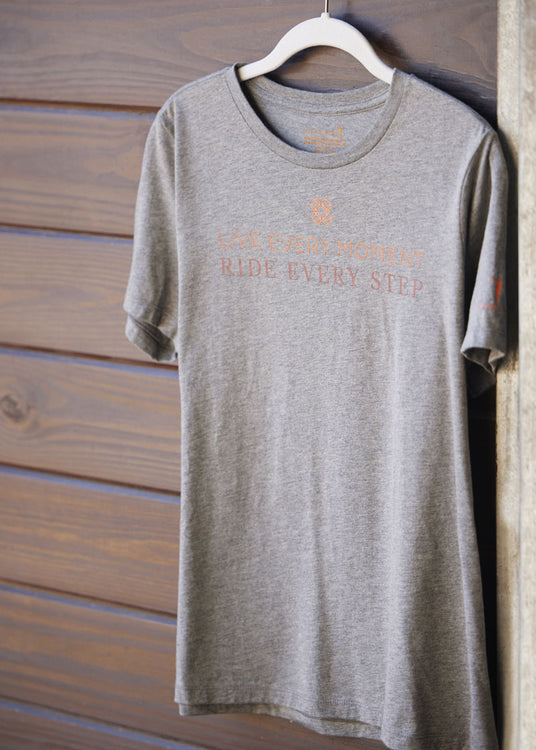 Dapple Grey::variant::Oughton Live Every Moment Tee