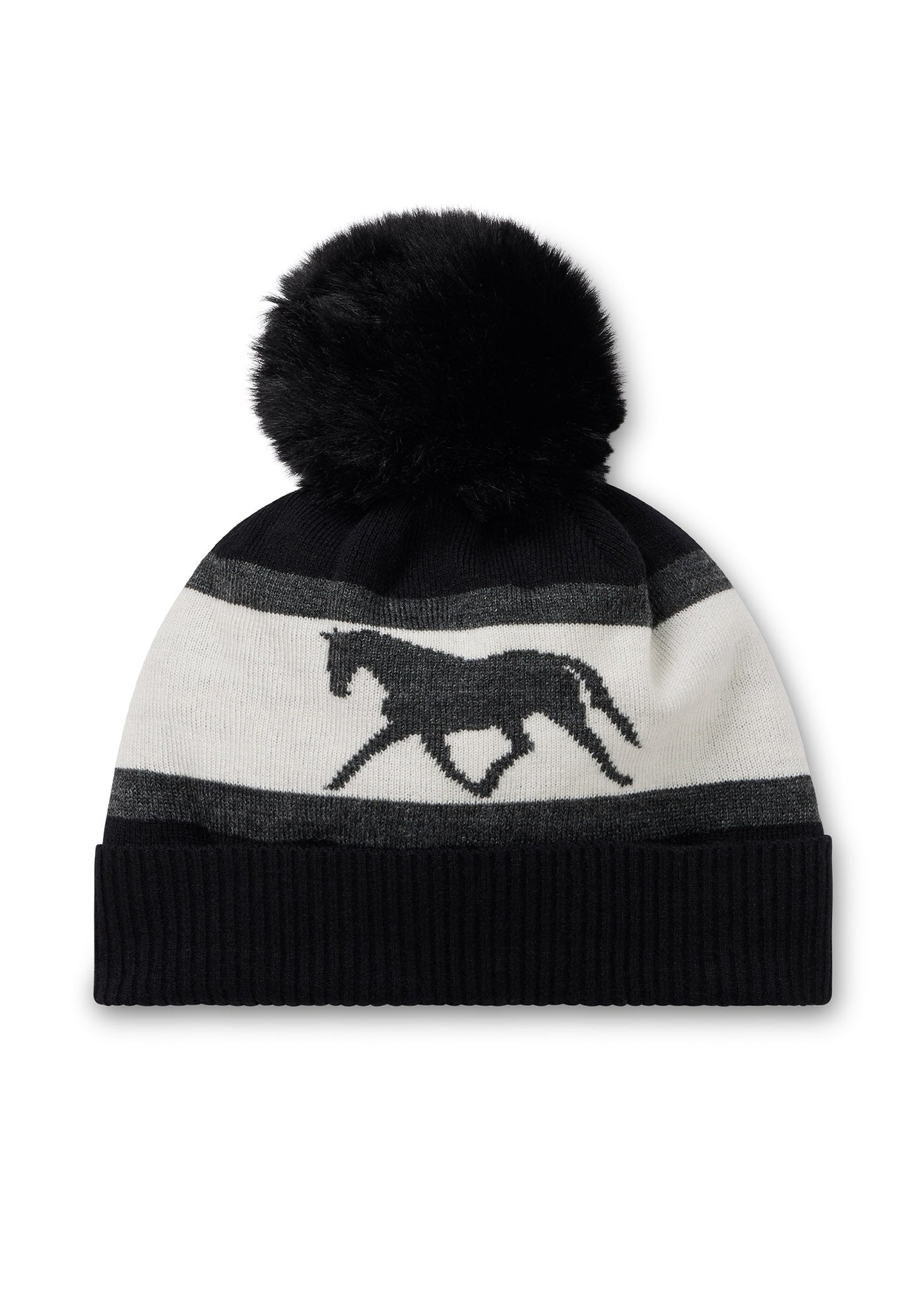 Pony Pom Winter Hat