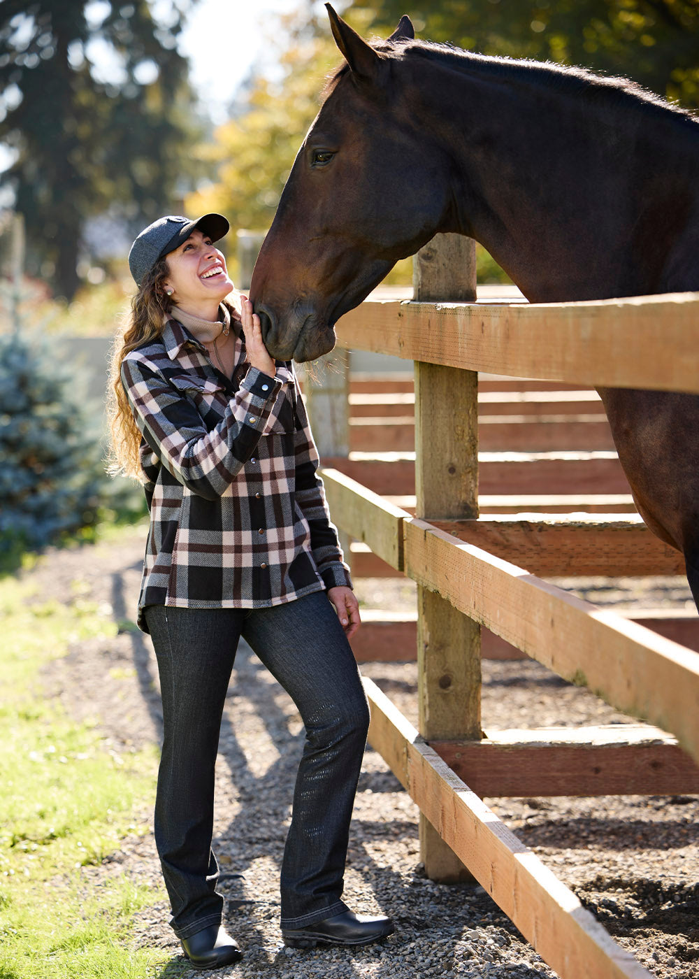 Alpine Fleece Snap Front Barn Shirt