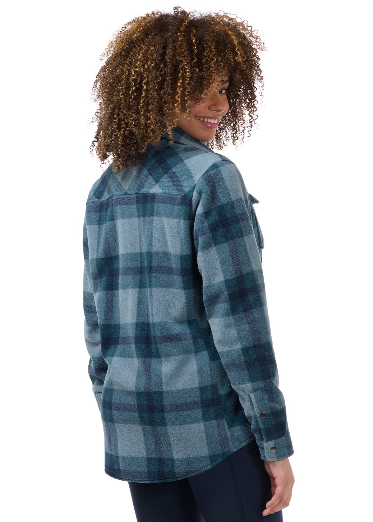 Alpine Fleece Snap Front Barn Shirt
