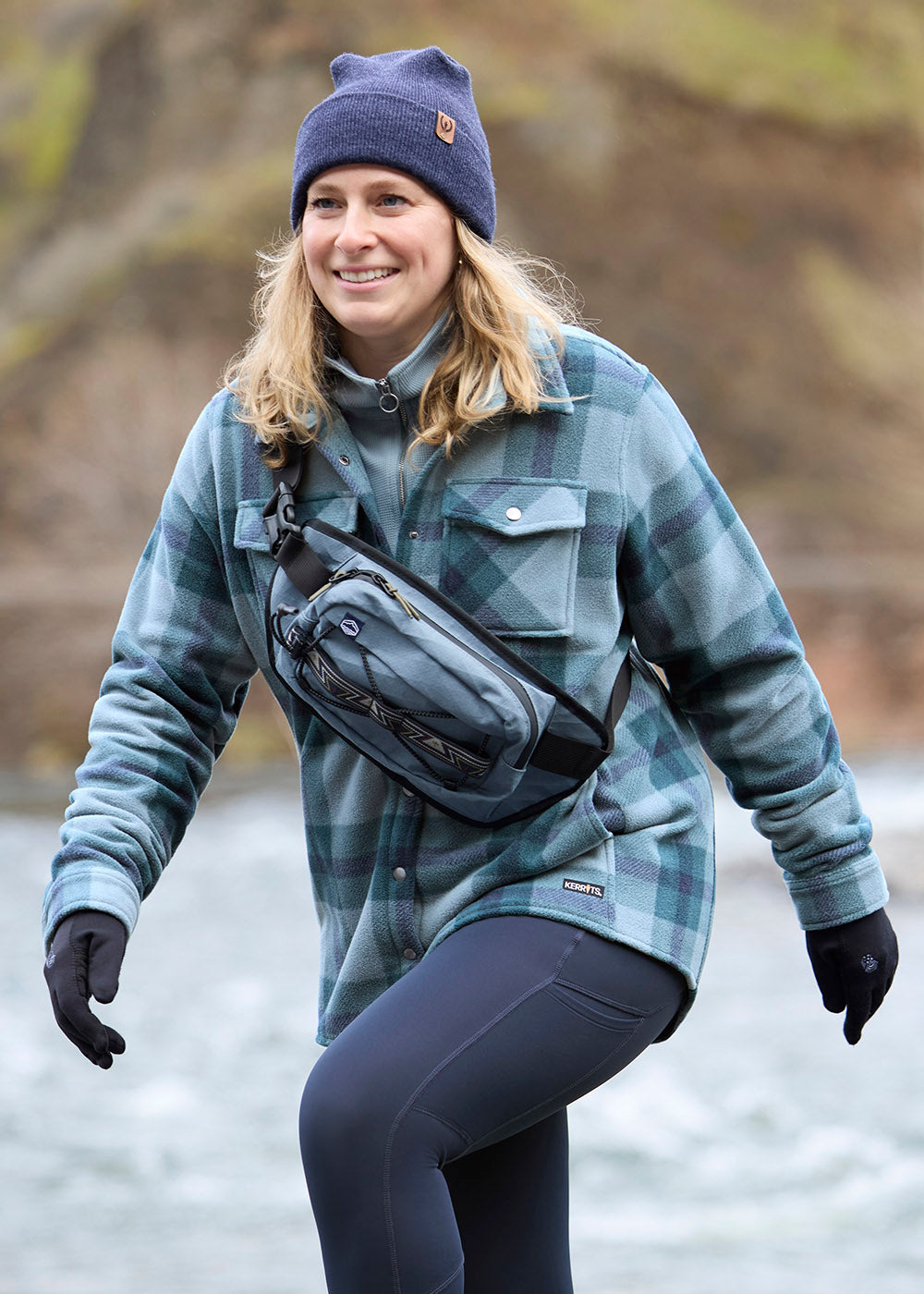 Alpine Fleece Snap Front Barn Shirt