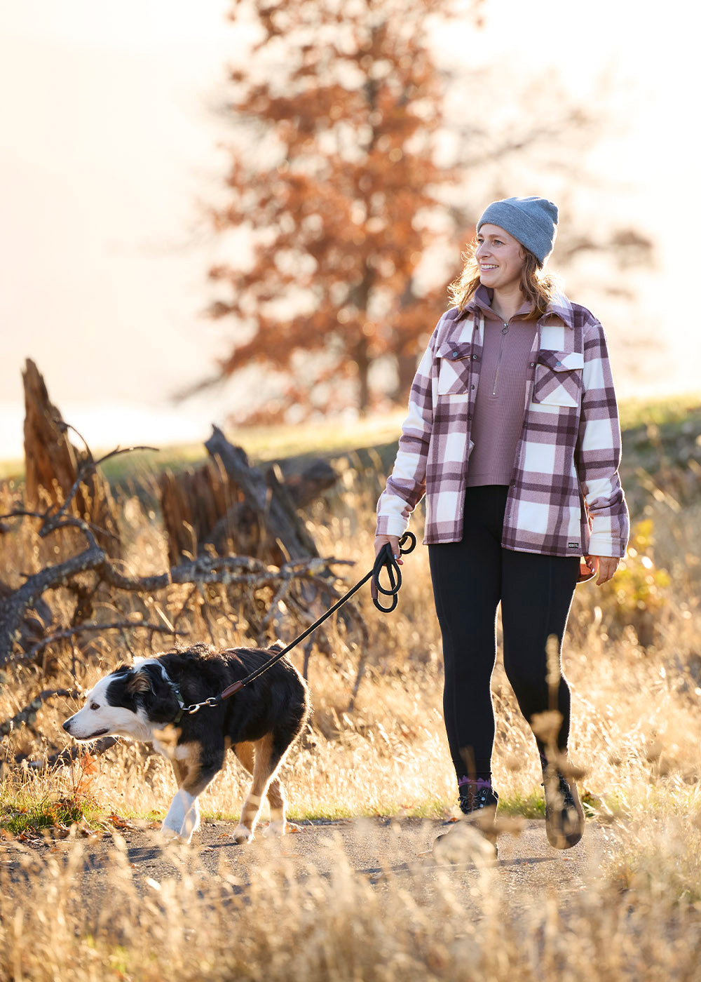 Alpine Fleece Snap Front Barn Shirt