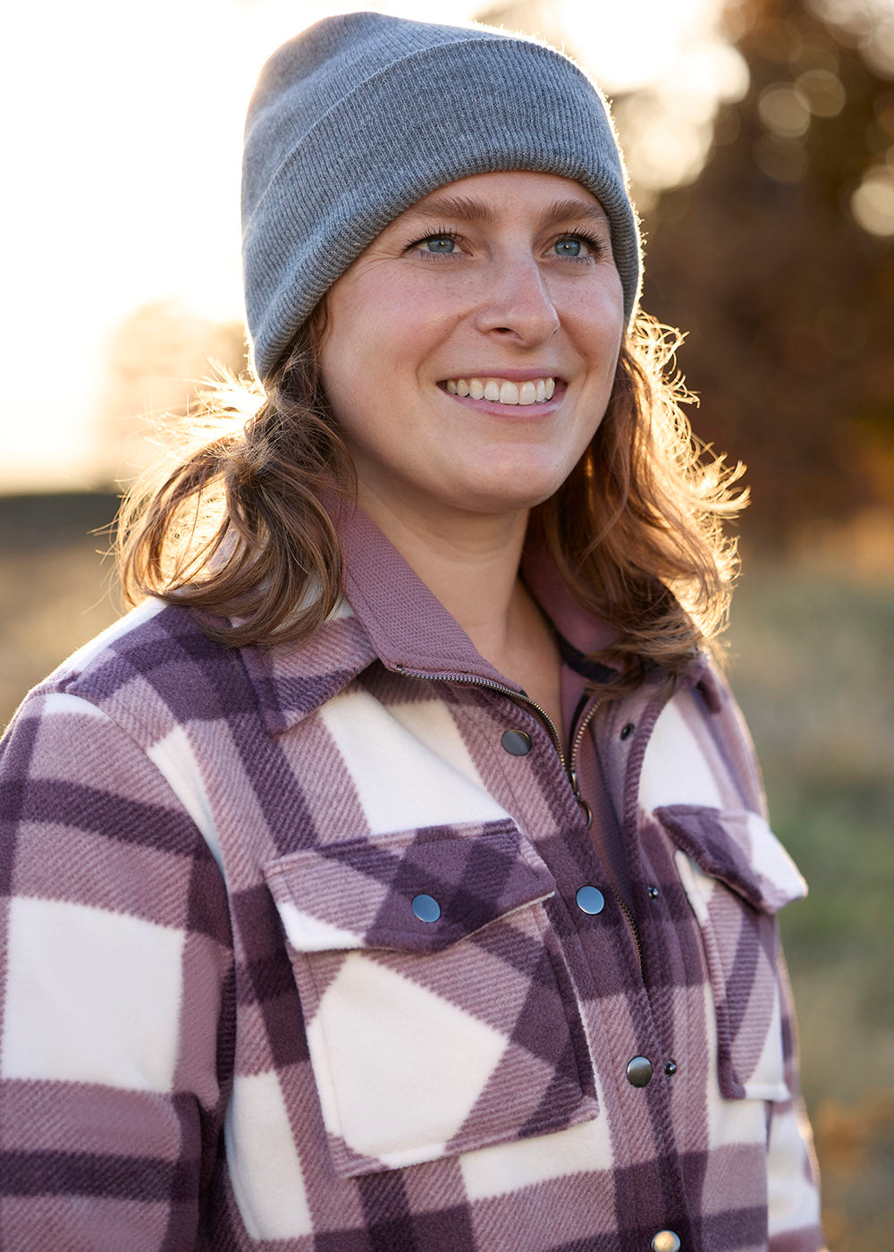 Alpine Fleece Snap Front Barn Shirt