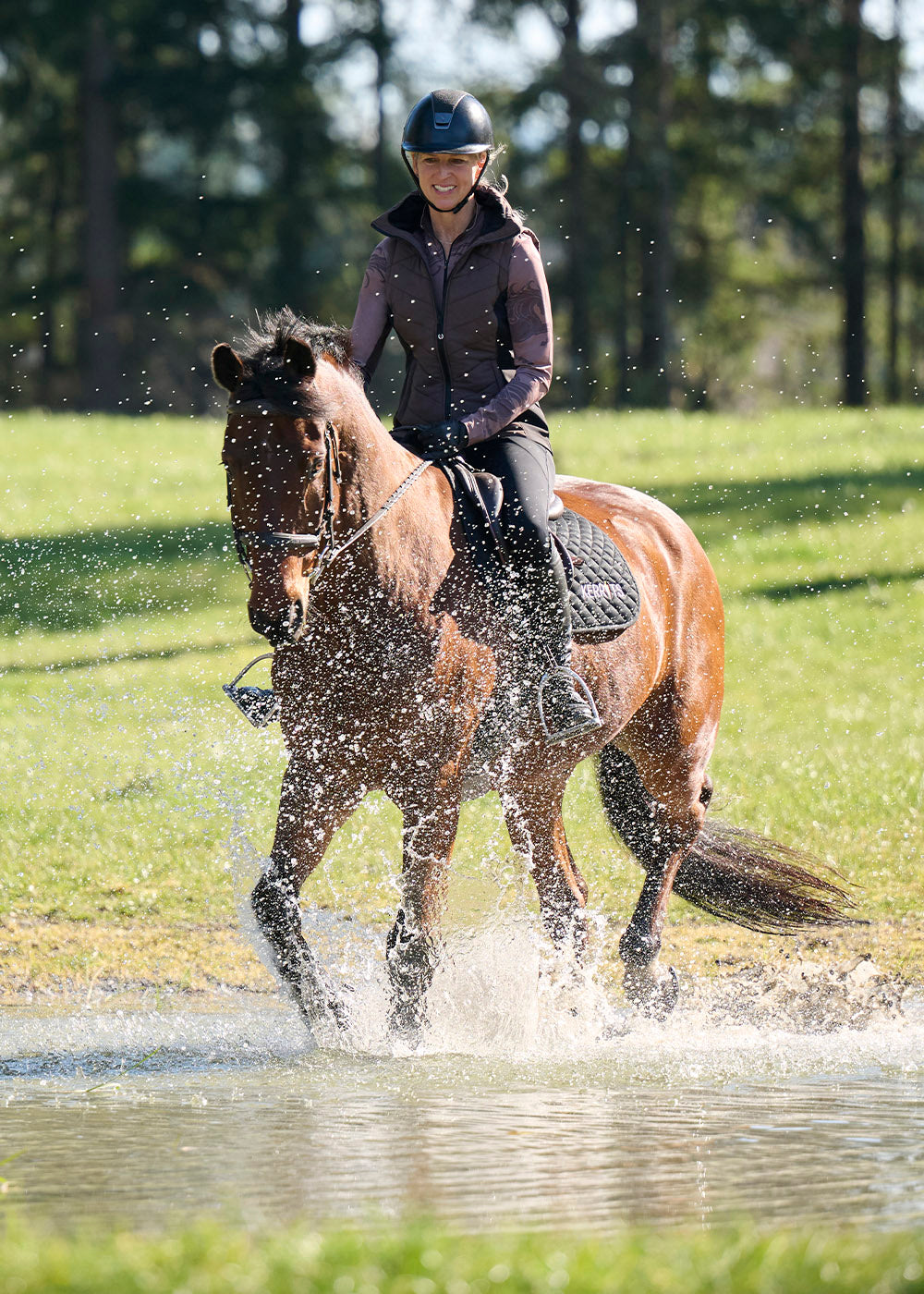 In the Zone Coolcore® Long Sleeve Riding Shirt