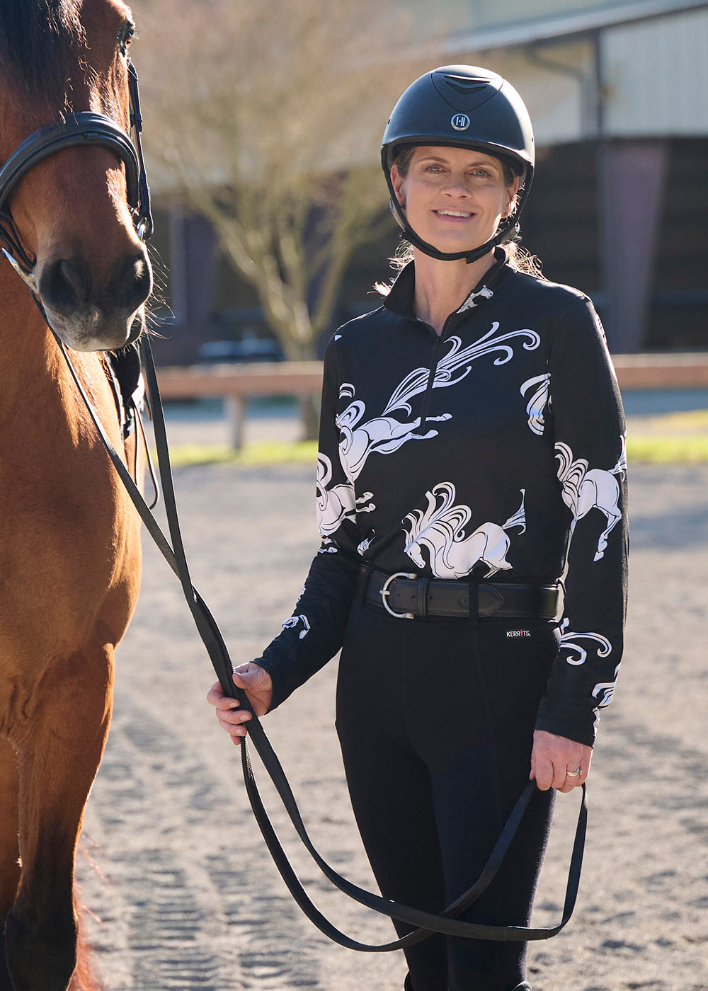 In the Zone Coolcore® Long Sleeve Riding Shirt
