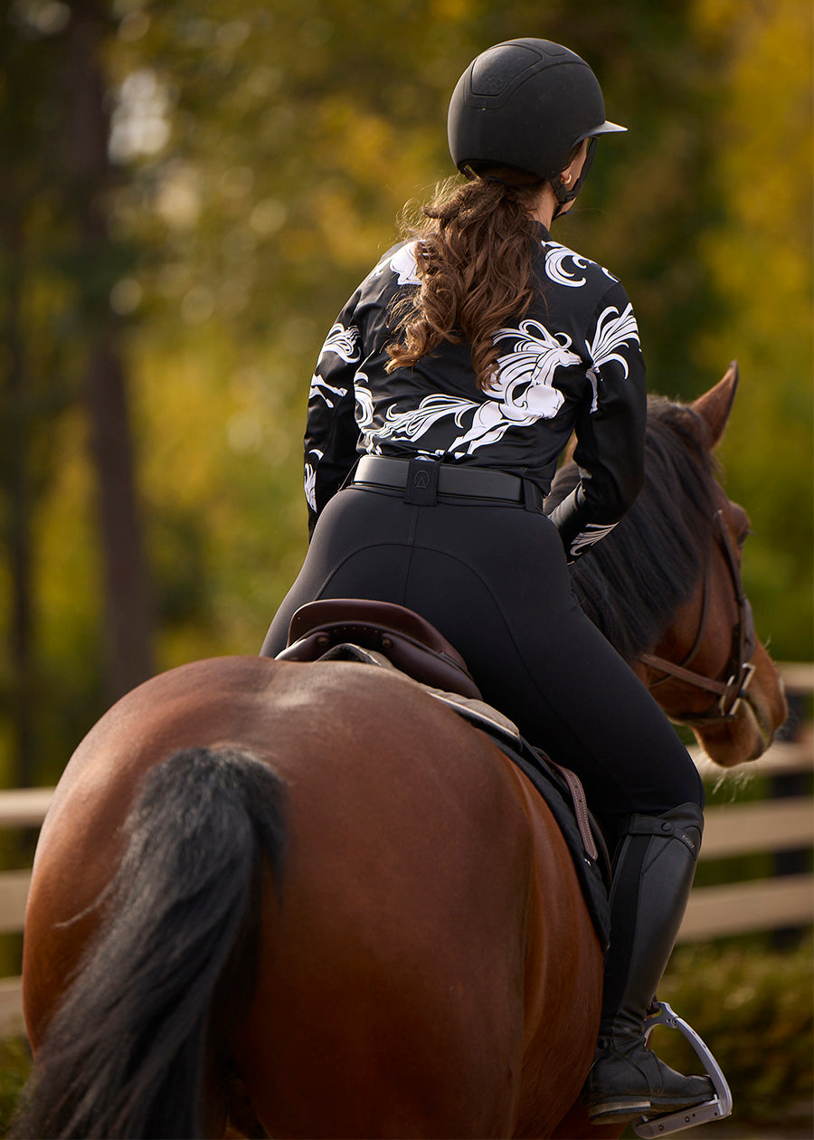In the Zone Coolcore® Long Sleeve Riding Shirt