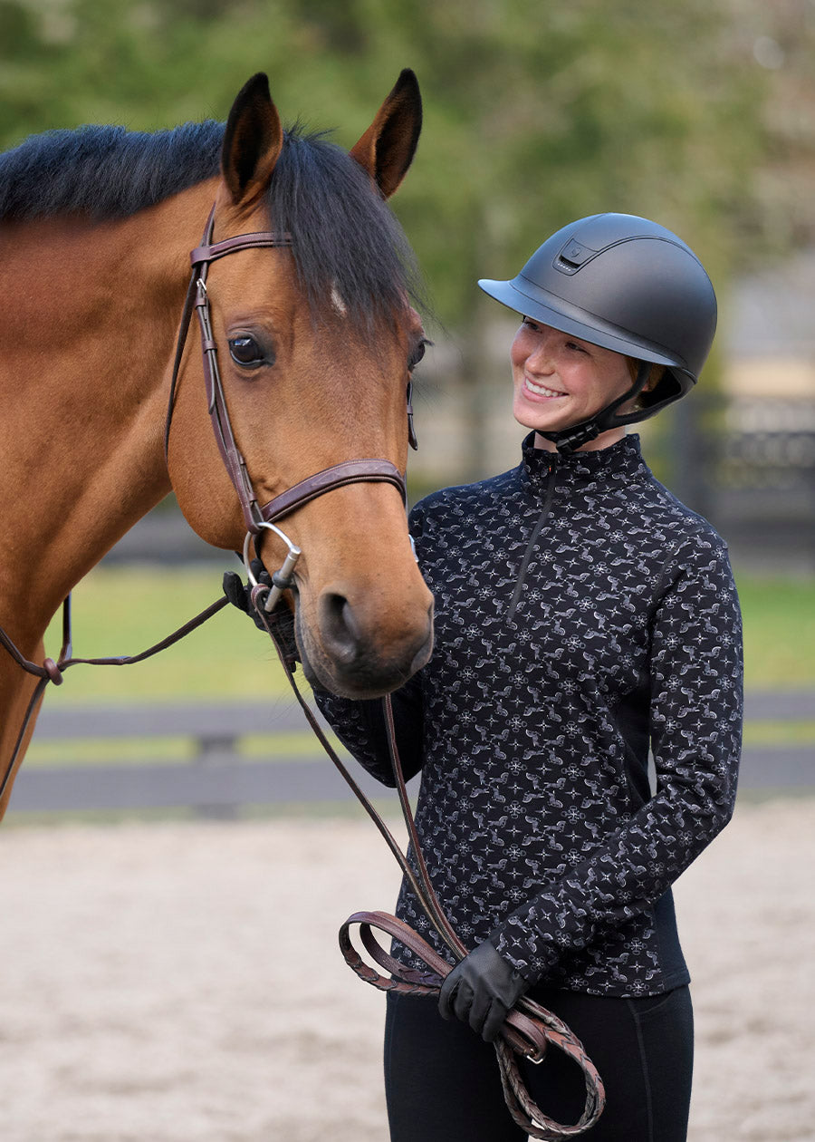 Stable Temp Merino Wool Quarter Zip Top