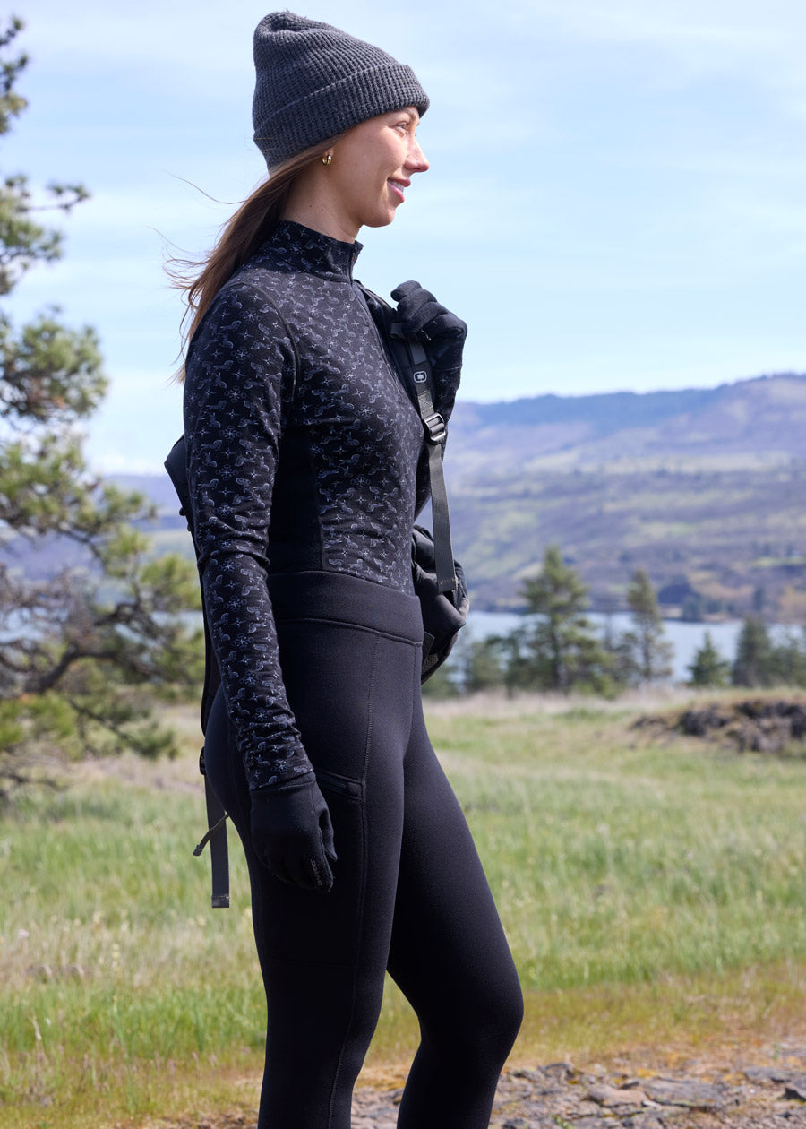 Stable Temp Merino Wool Quarter Zip Top
