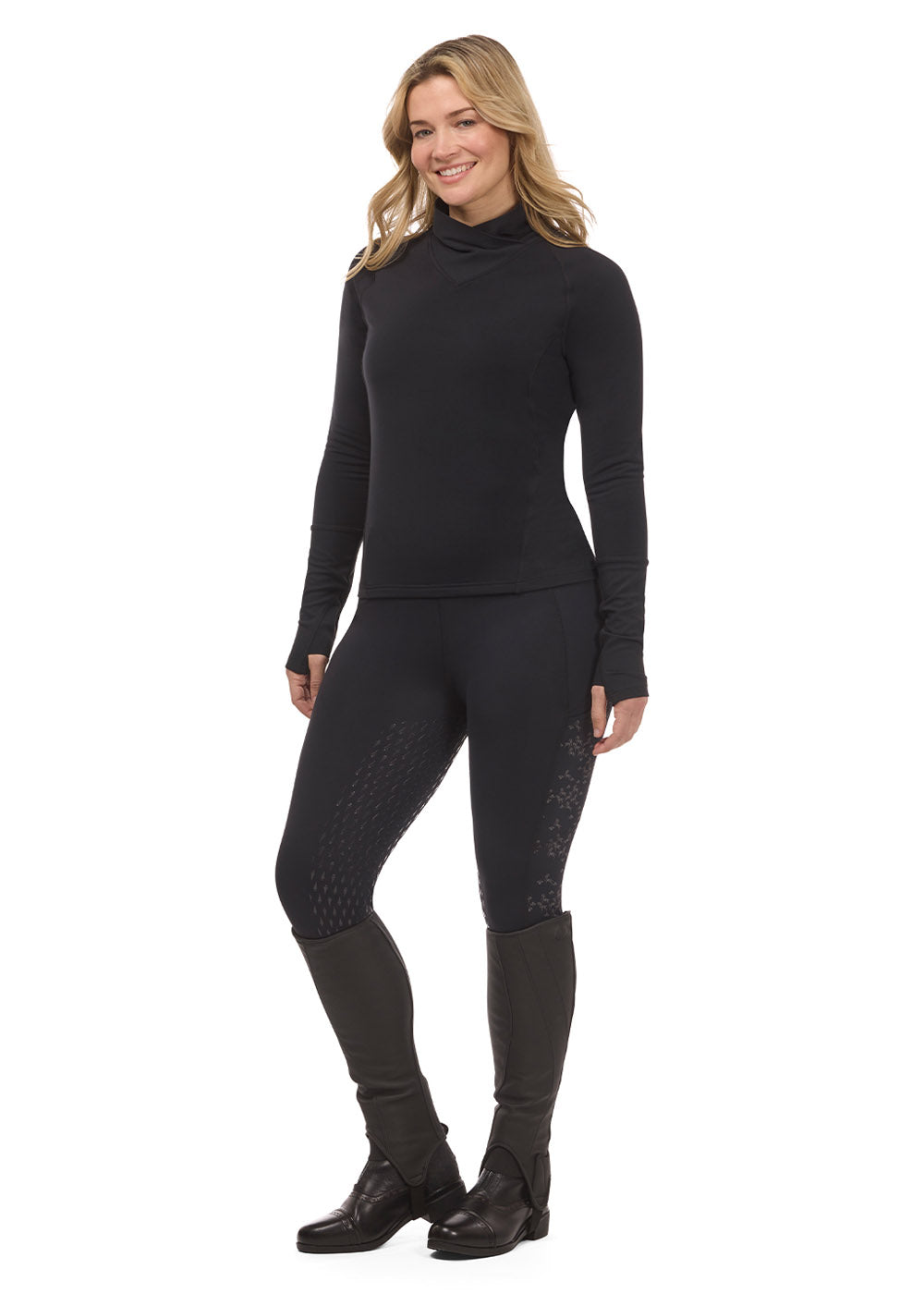 Wrap Neck Tech Top