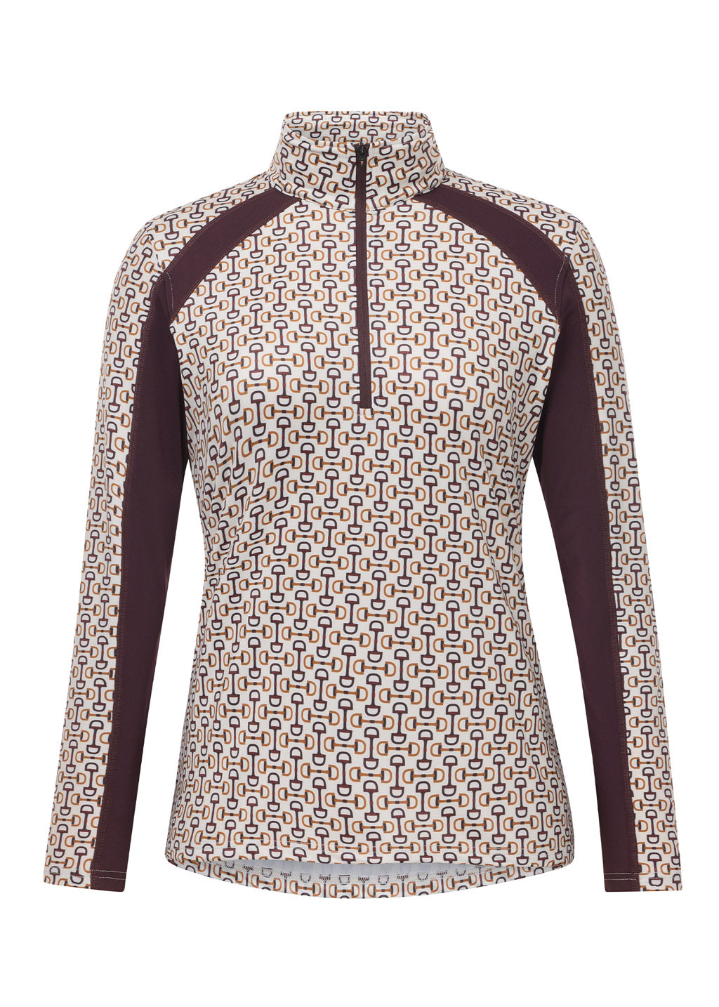 KERRITS Haut pull femme petit 1/4 zip manches longues KERRITS Haut pull femme petit 1/4 zip manches longues