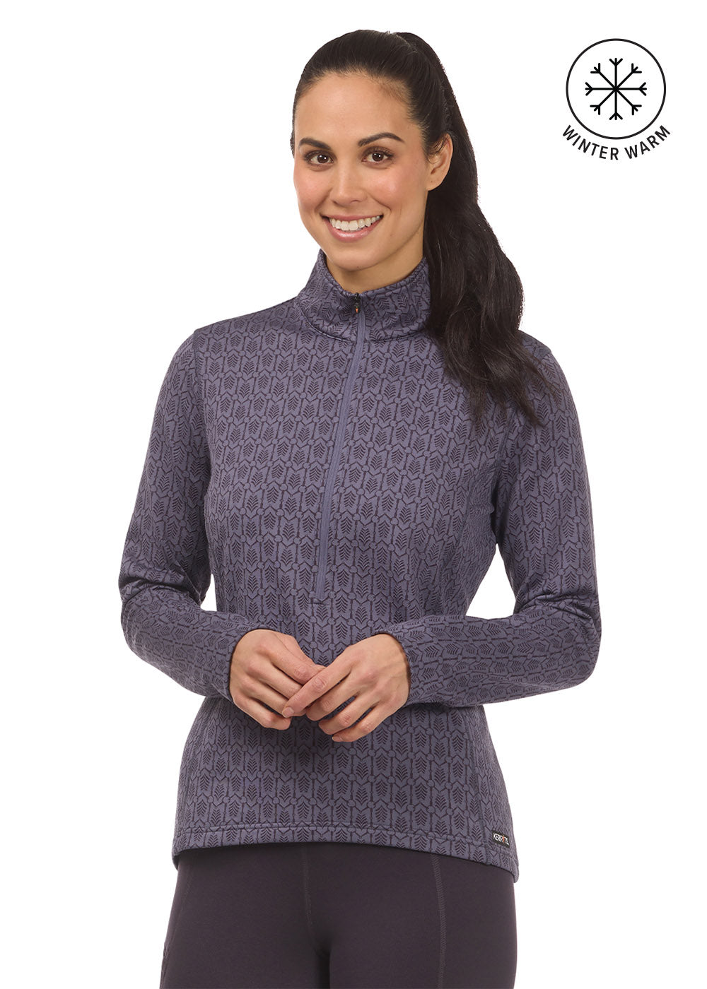 Snaffle Links Fleece Half Zip Riding Top