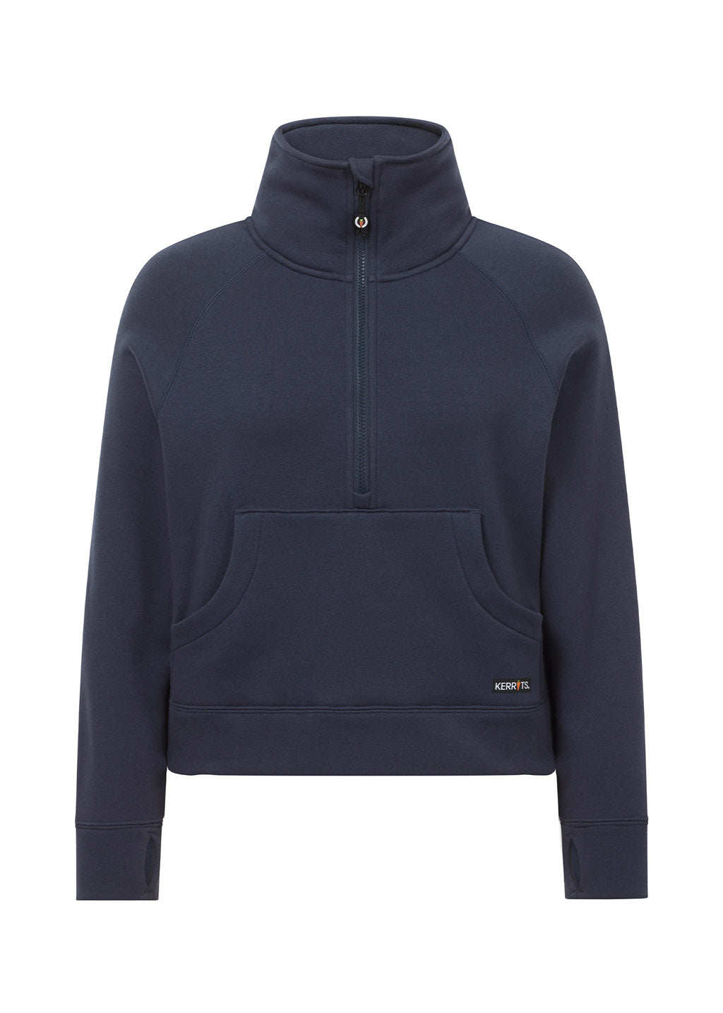 Etched Equine Half Zip Sweatshirt
