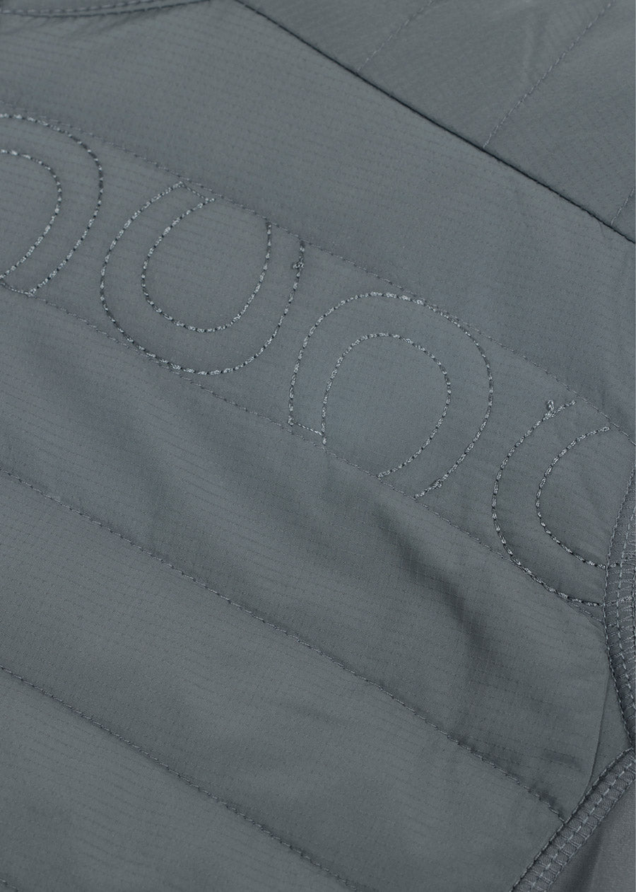 Hoofprint Quilted Pullover Jacket