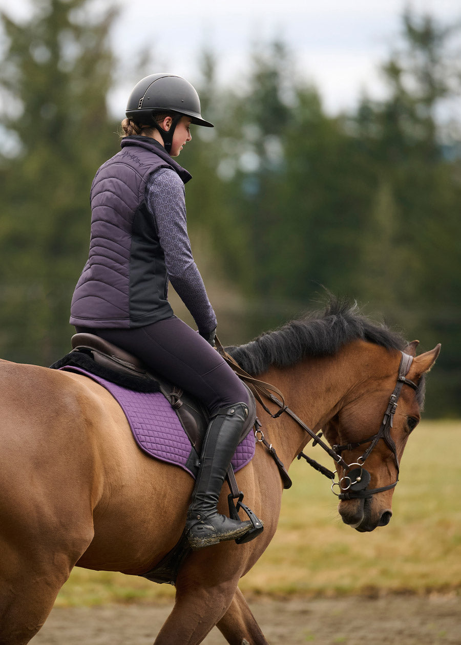 Counter Balance Quilted Riding Vest