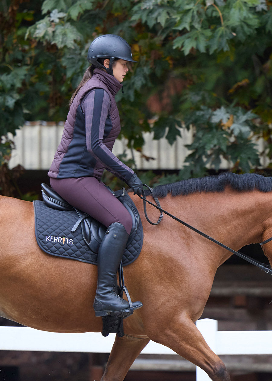 Counter Balance Quilted Riding Vest