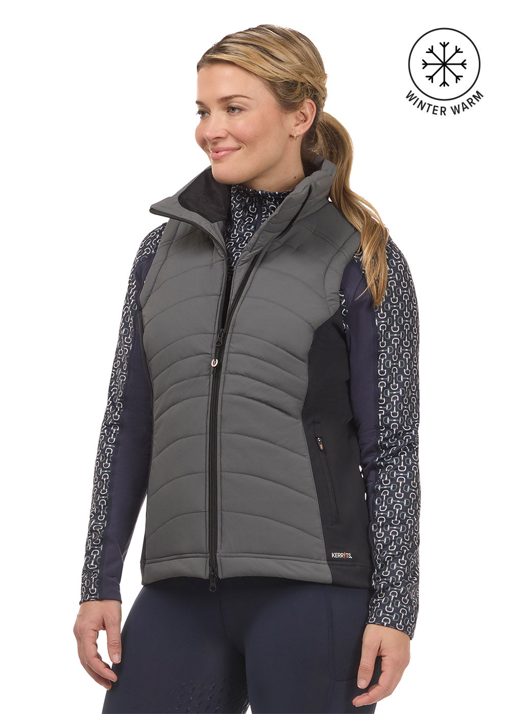 Counter Balance Quilted Riding Vest