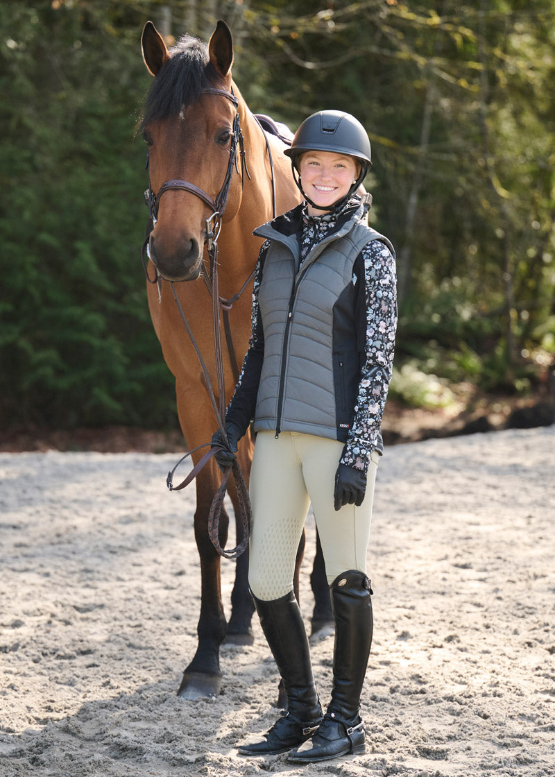 Counter Balance Quilted Riding Vest