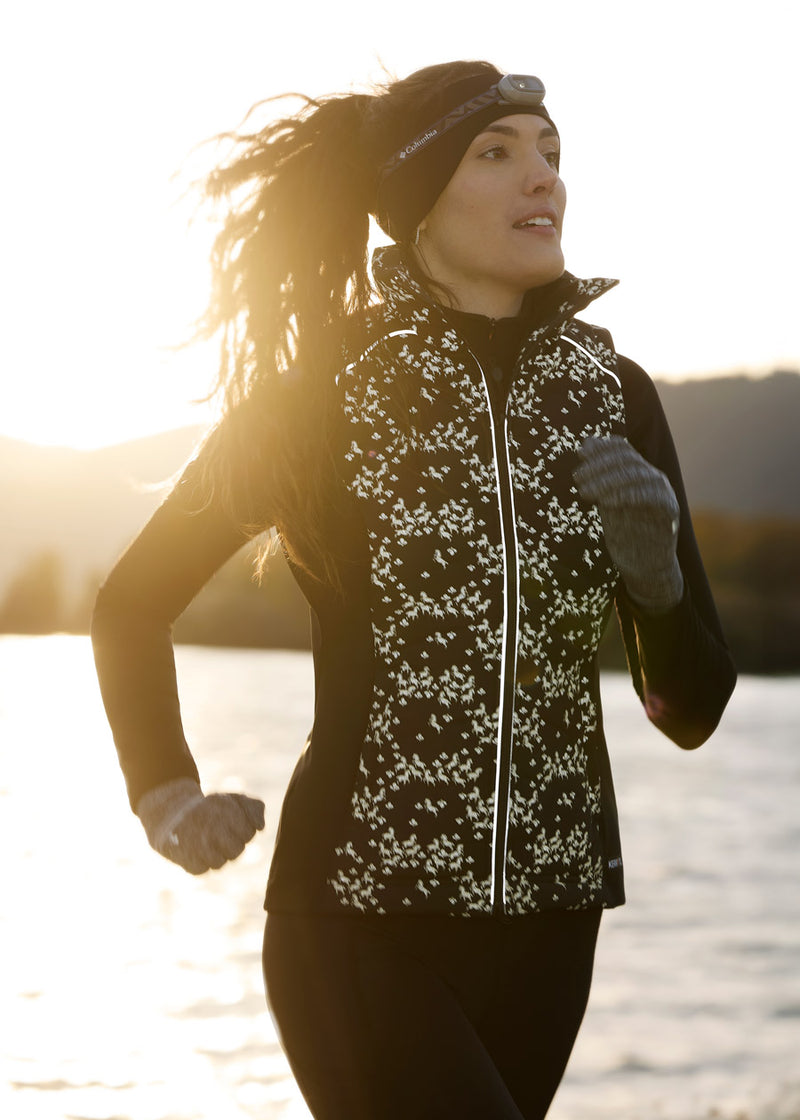 Horse Reflection Quilted Vest - Reflective