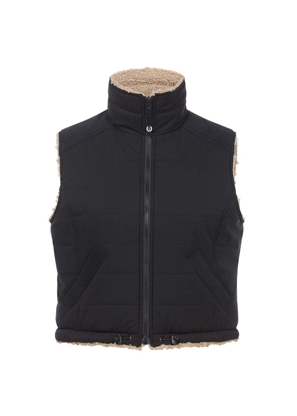Double Up Reversible Crop Vest