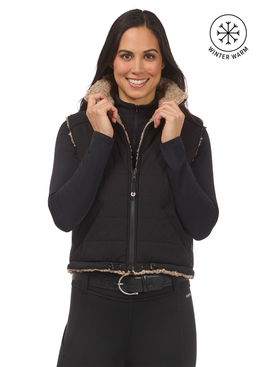 Double Up Reversible Crop Vest