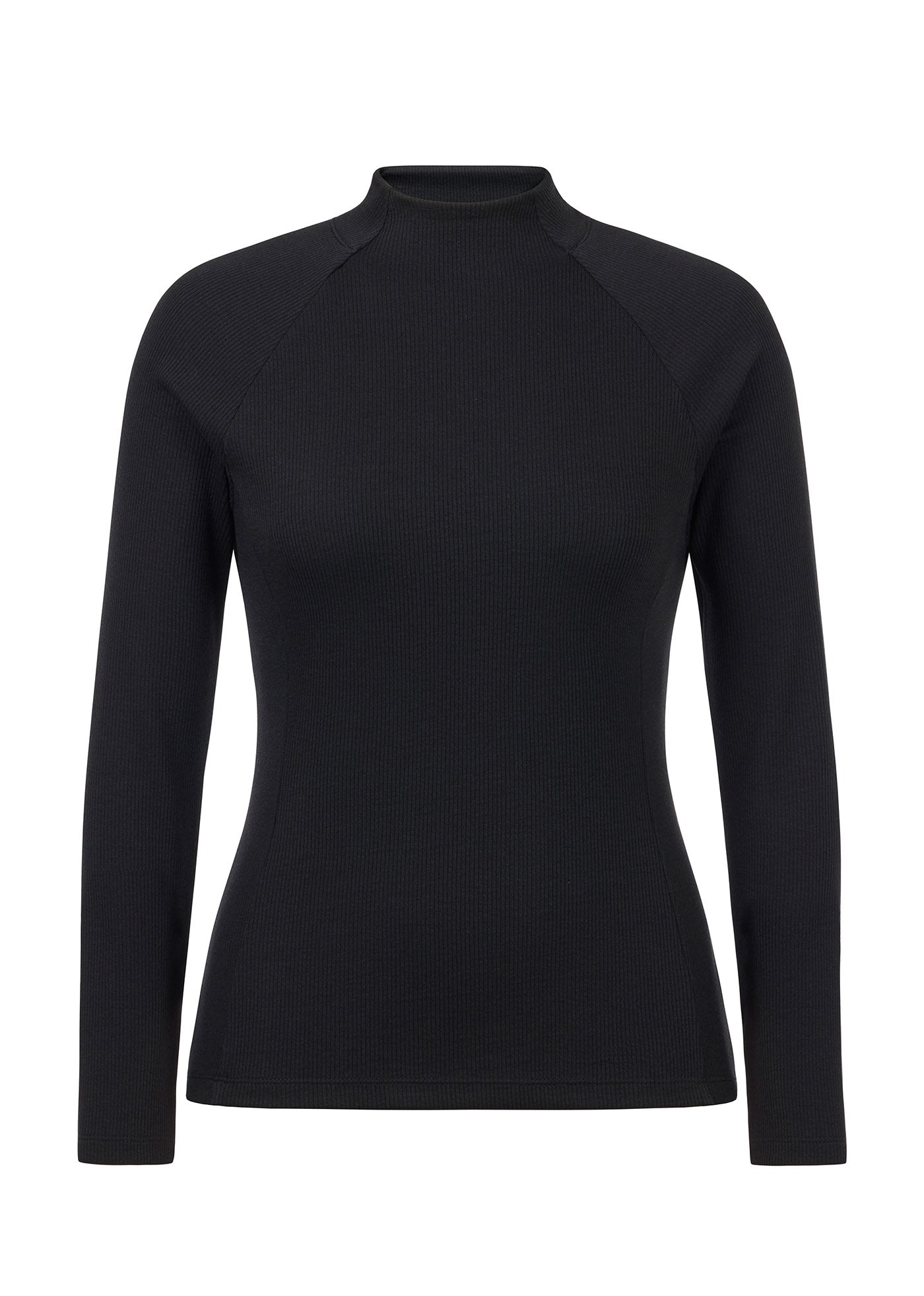 Align Textured Mock Neck Top