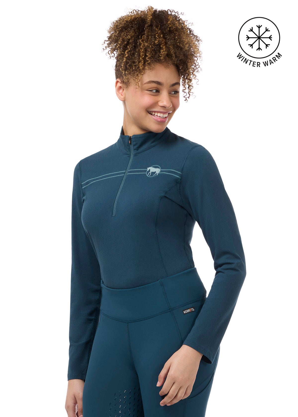 Equi Rhythm Lite Quarter Zip Riding Top