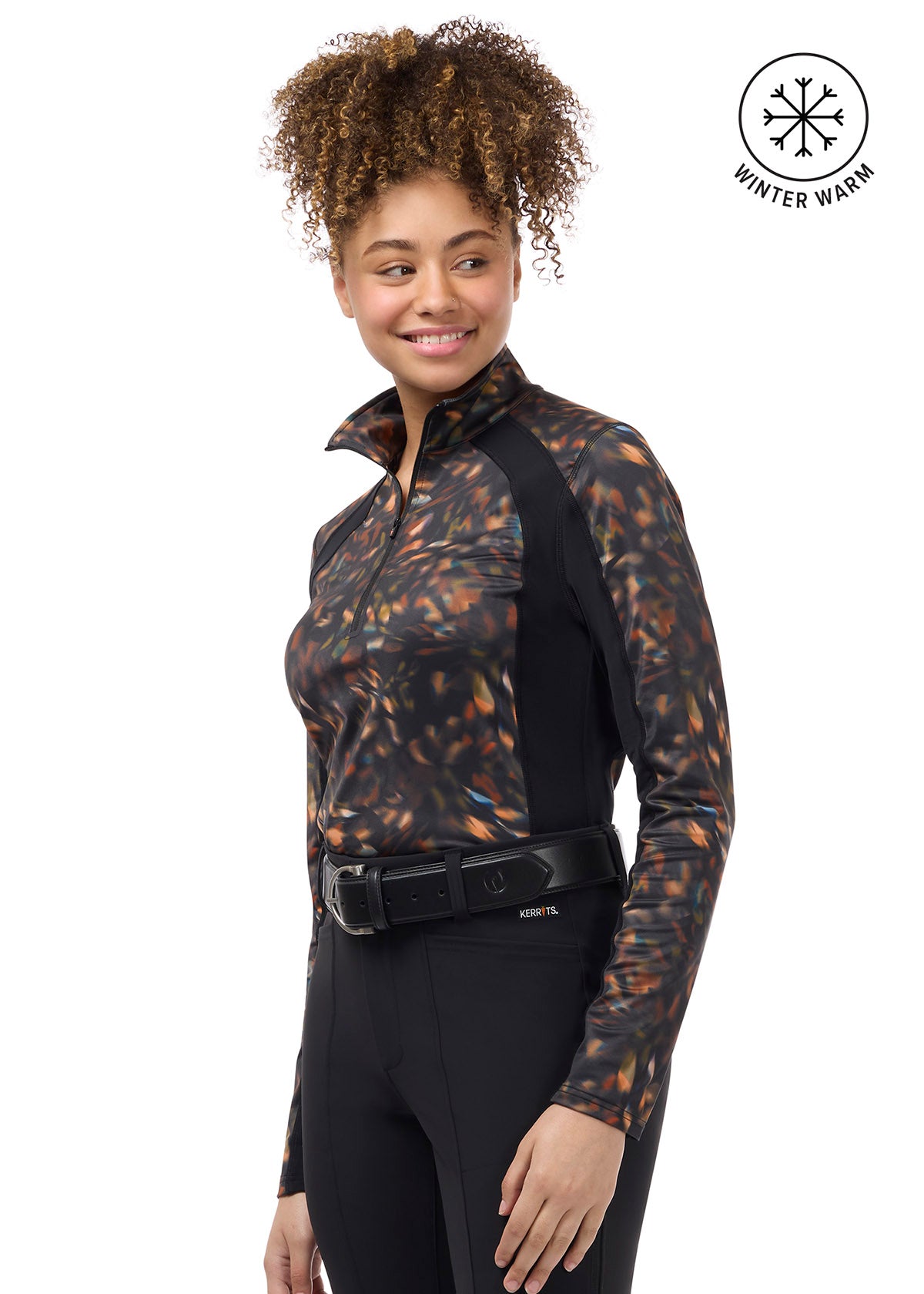 Traverse Quarter Zip Fleece Tech Top