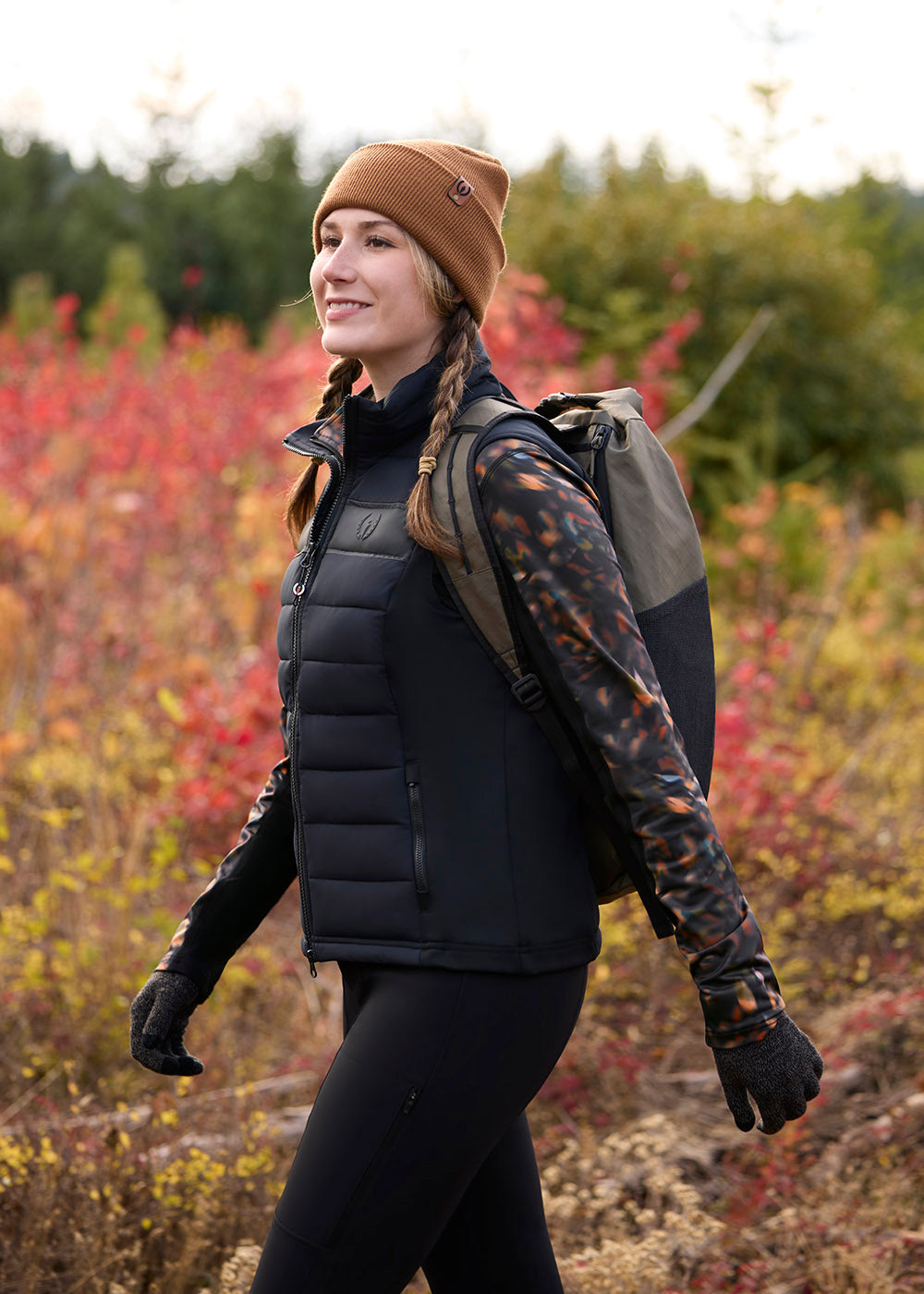 Traverse Quarter Zip Fleece Tech Top