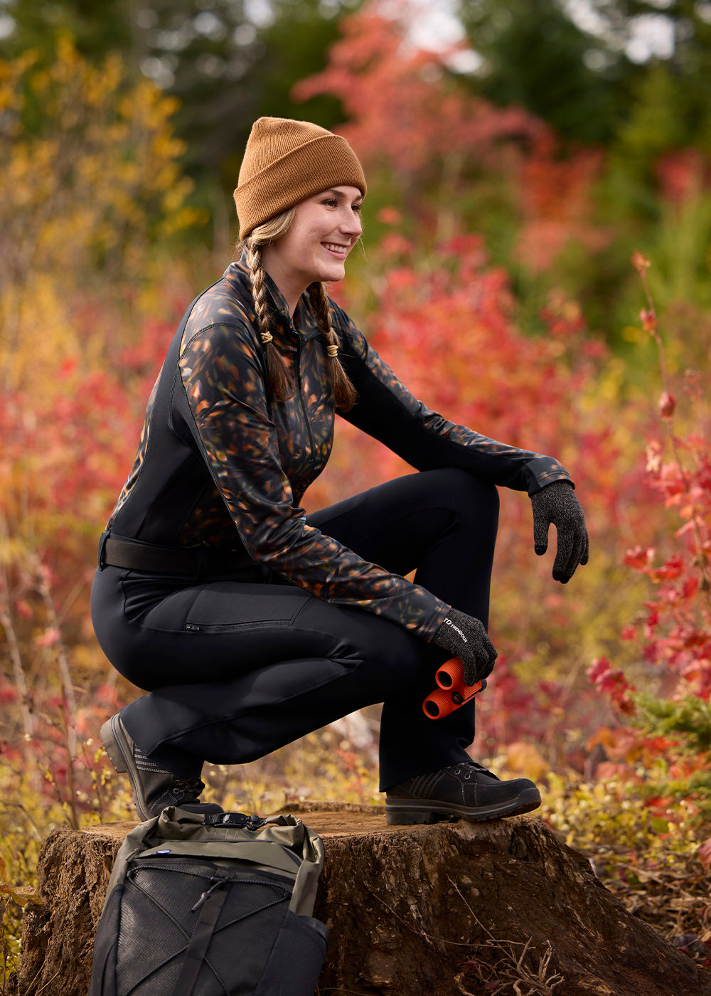 Traverse Quarter Zip Fleece Tech Top