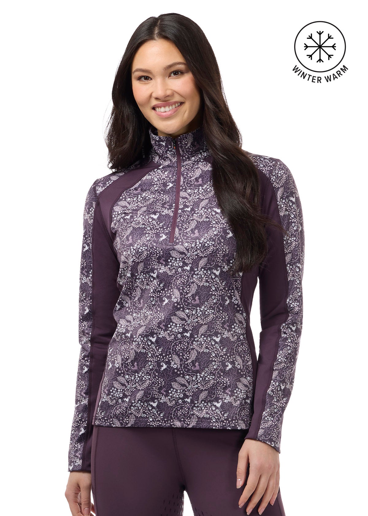 Traverse Quarter Zip Fleece Tech Top