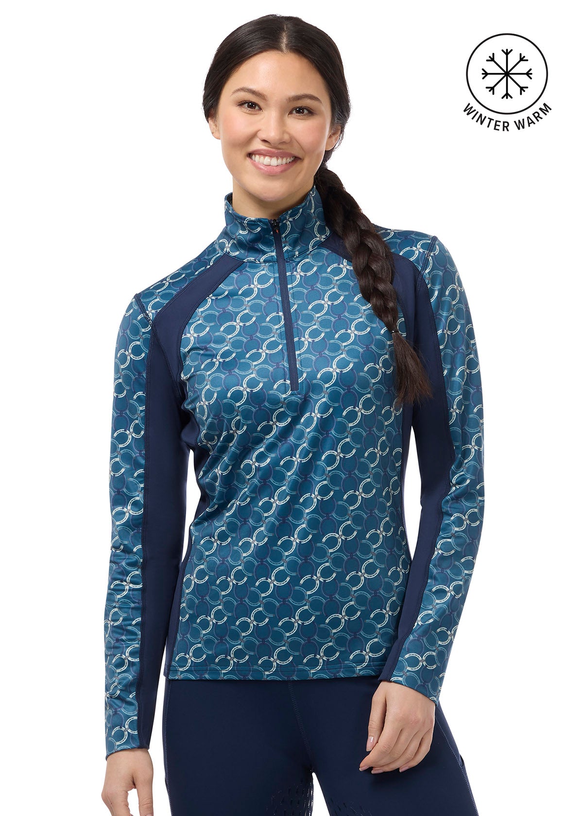 Traverse Quarter Zip Fleece Tech Top