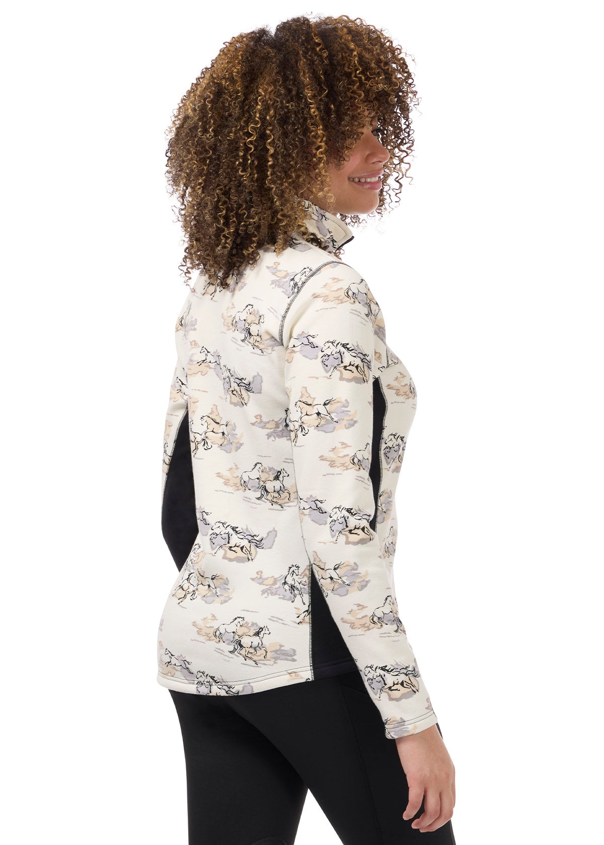 Soft Haven Plush Fleece Half Zip Top