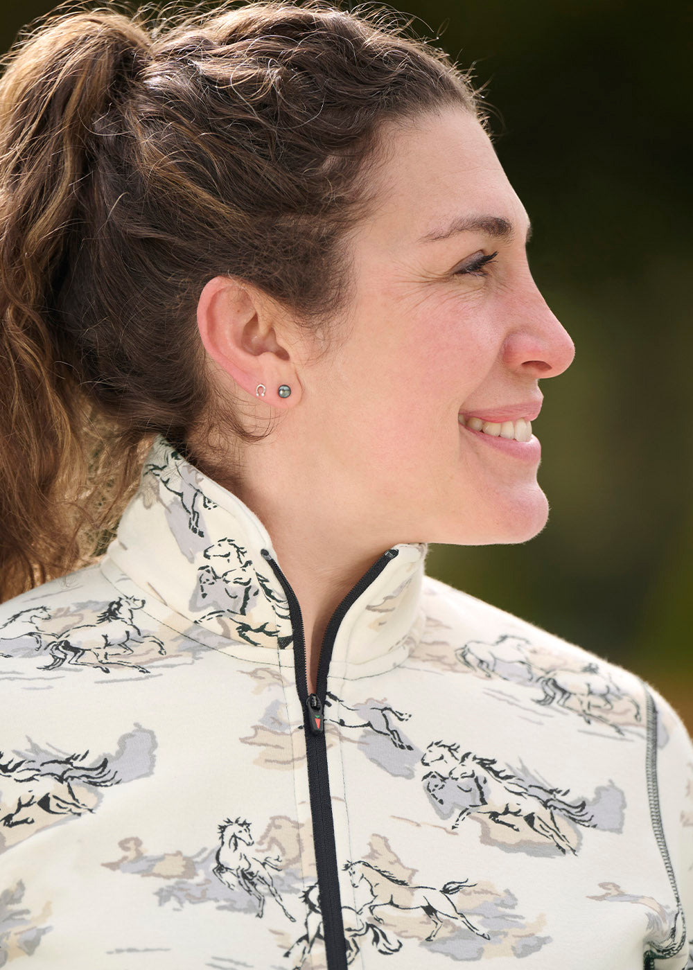 Soft Haven Plush Fleece Half Zip Top