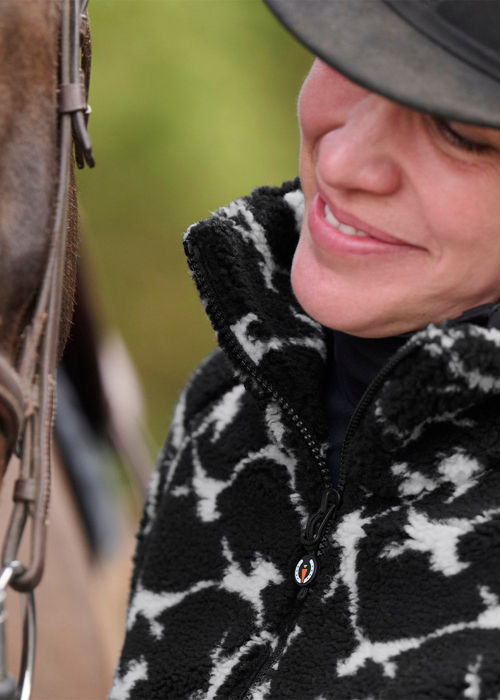 Berber Flying Horse Full Zip Jacket