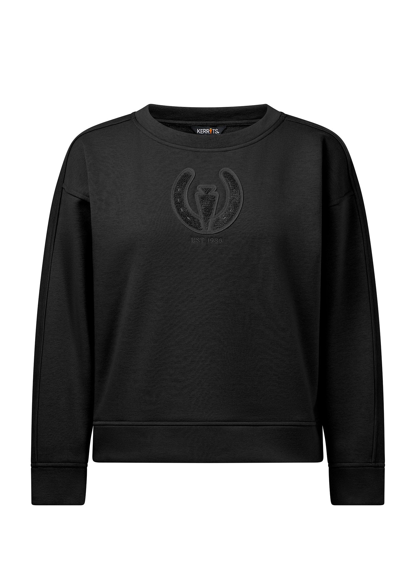 Cozy Crest Plush Fleece Sweatshirt