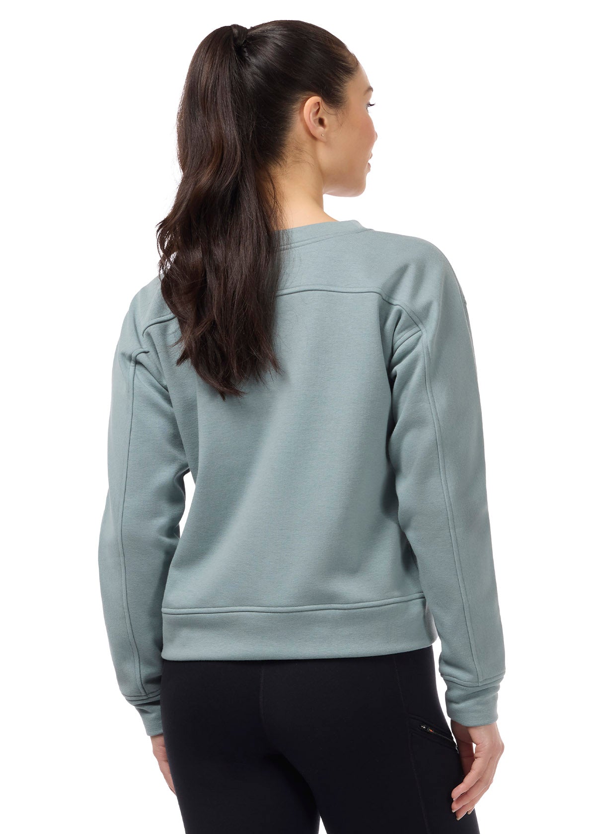 Cozy Crest Plush Fleece Sweatshirt
