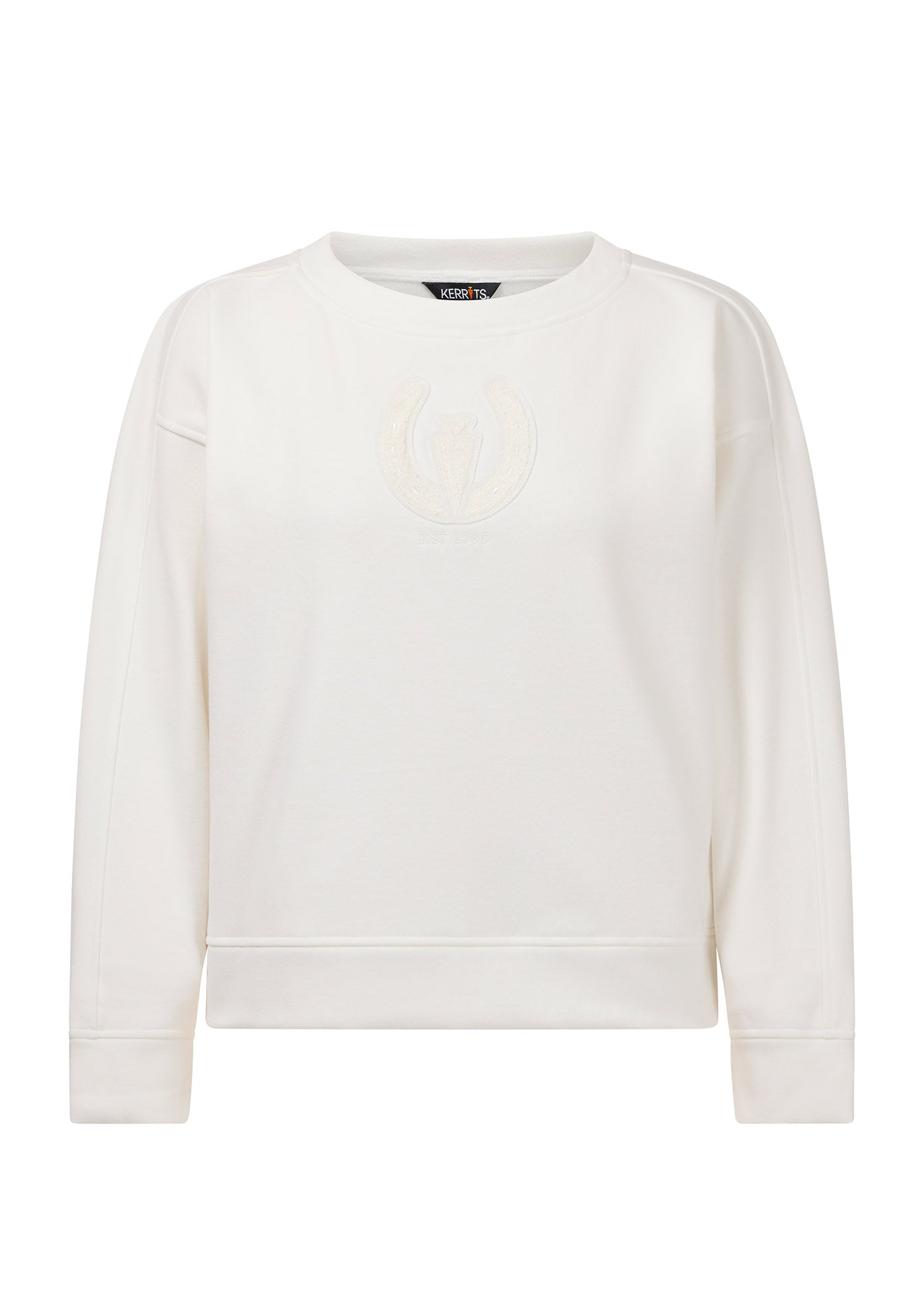 Cozy Crest Plush Fleece Sweatshirt