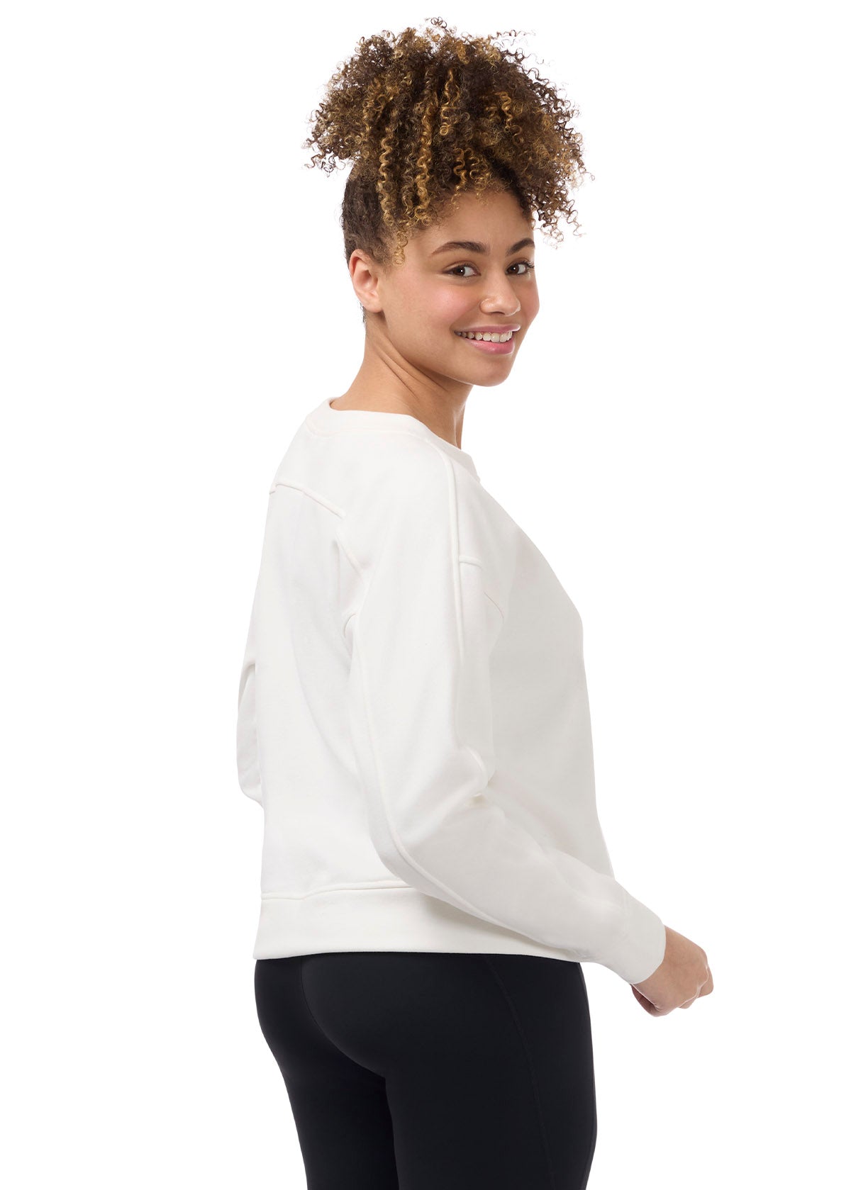 Cozy Crest Plush Fleece Sweatshirt