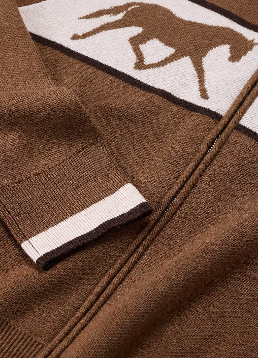 Reflections Horse Full Zip Sweater