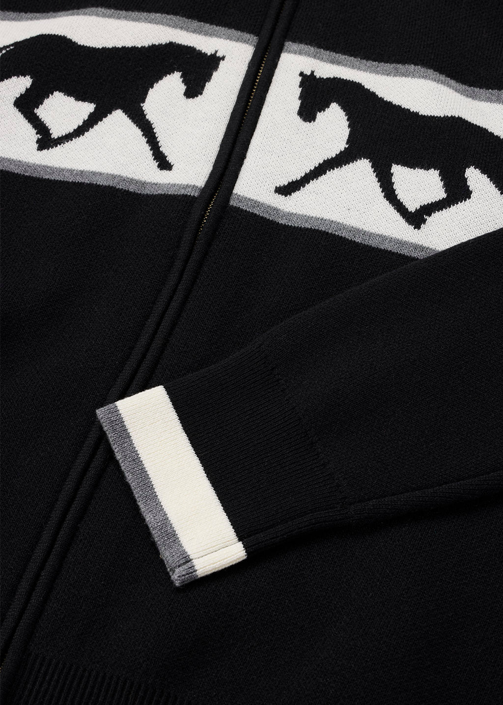 Reflections Horse Full Zip Sweater