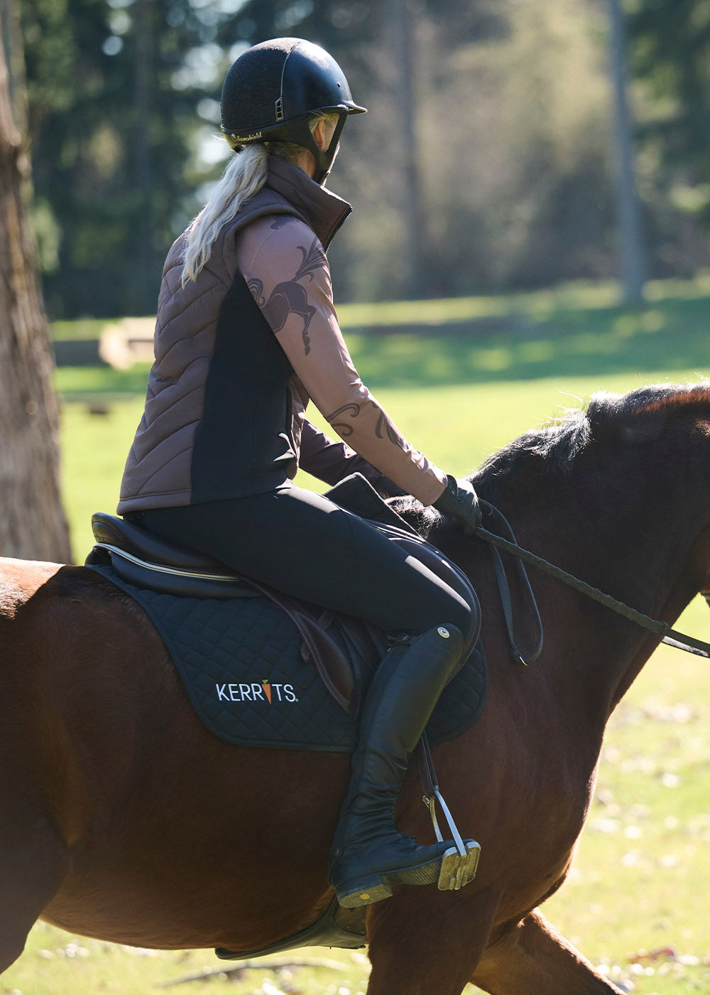 Core Motion Quilted Riding Vest