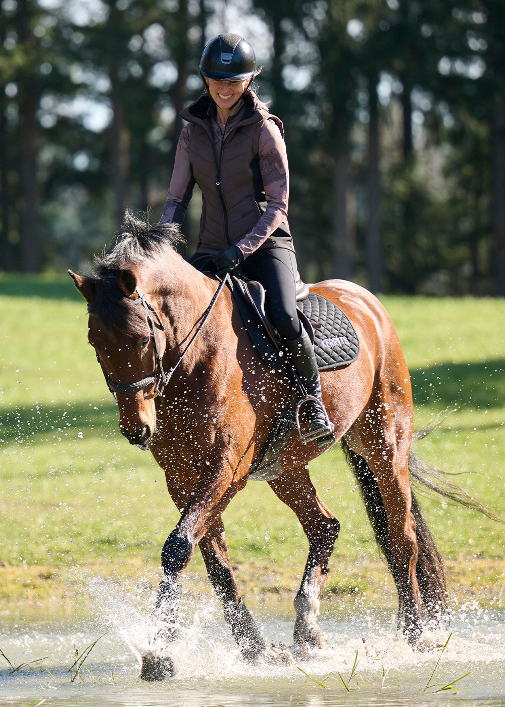 Core Motion Quilted Riding Vest