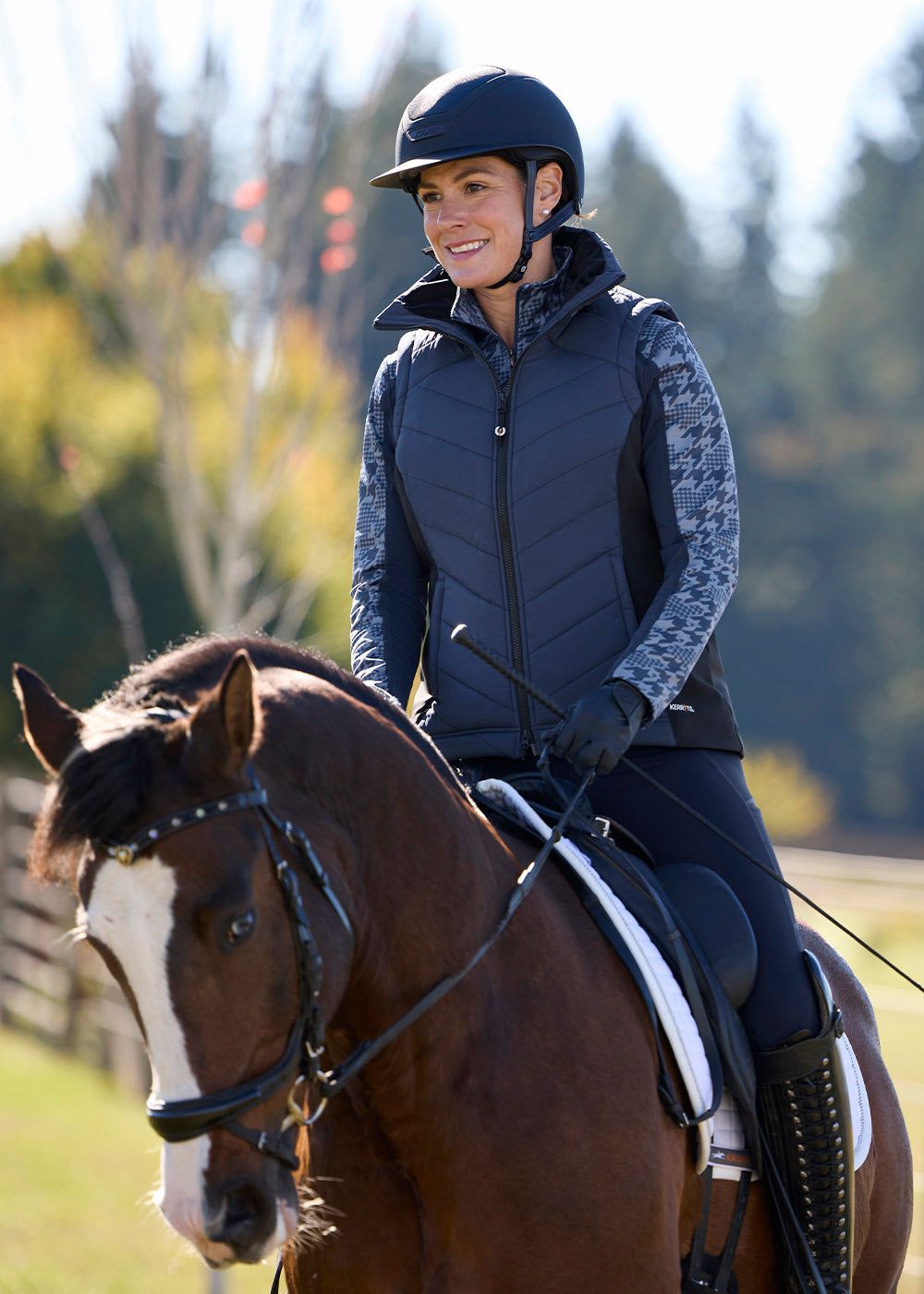 Core Motion Quilted Riding Vest